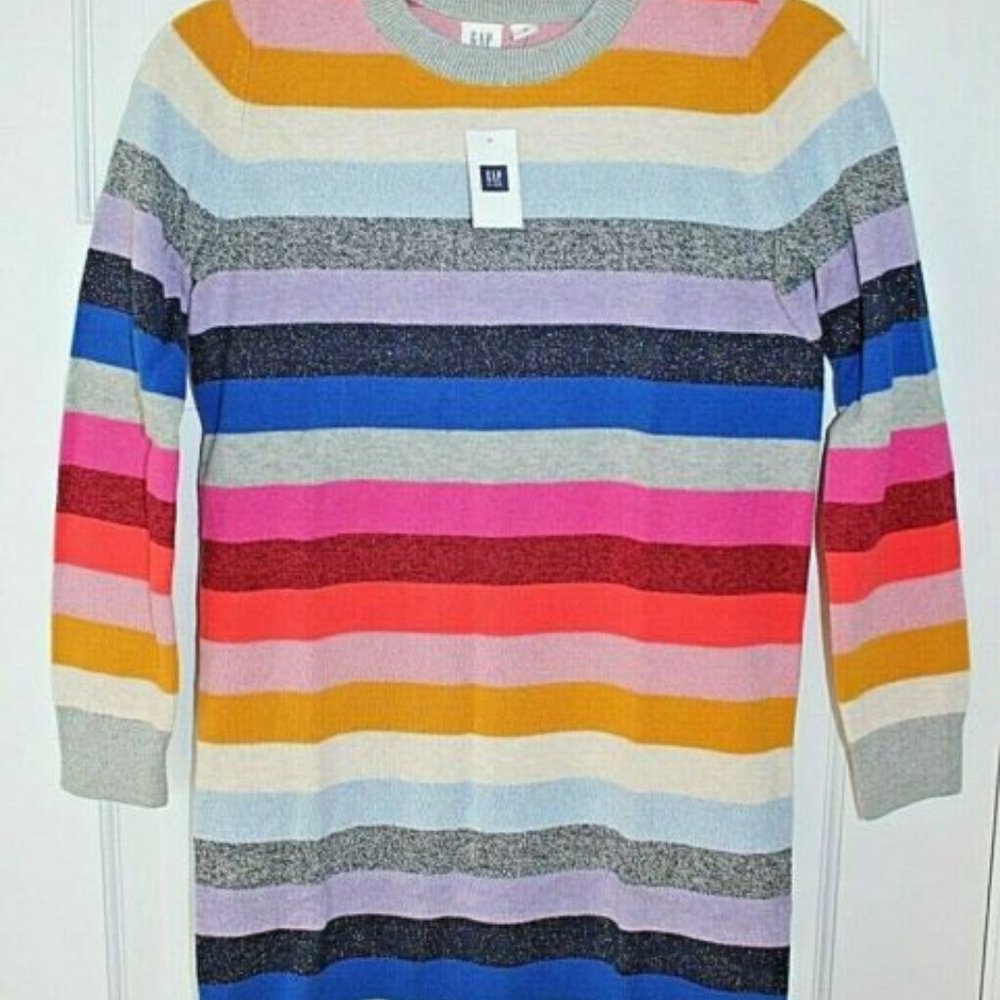 Gap Girls Rainbow Sweater Tunic